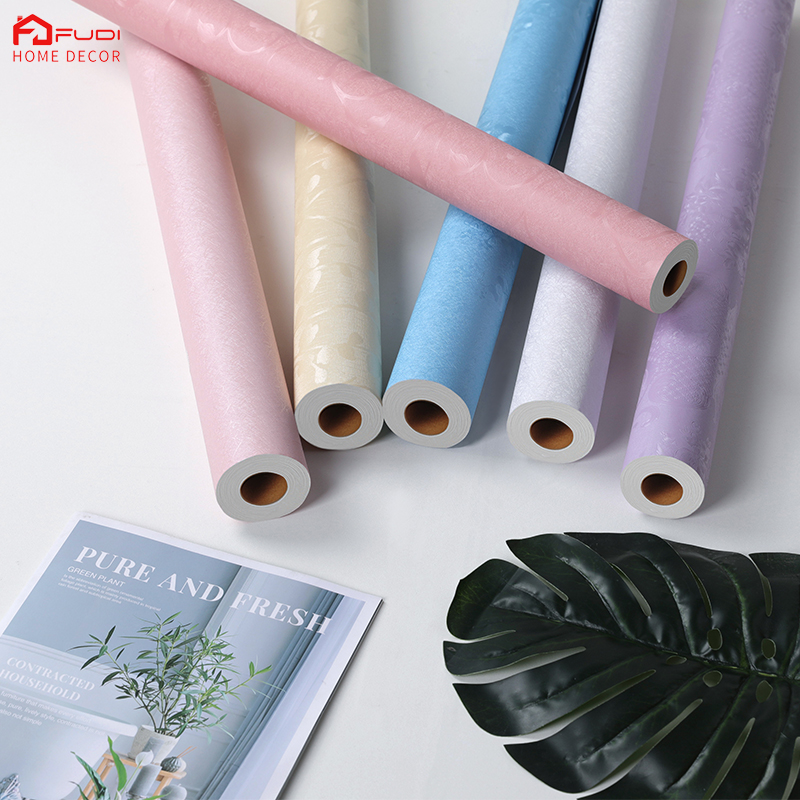 New fashion wholesale PVC sticker Waterproof wallpaper for home decoration living room