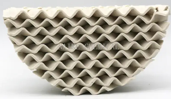 CERAMIC STRUCTURED PACKING