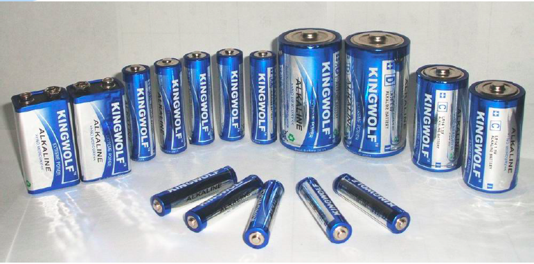 Alkaline battery AA/LR6, AAA/LR03