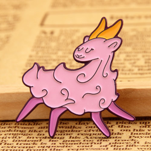 Pink Sheep Lapel Pins