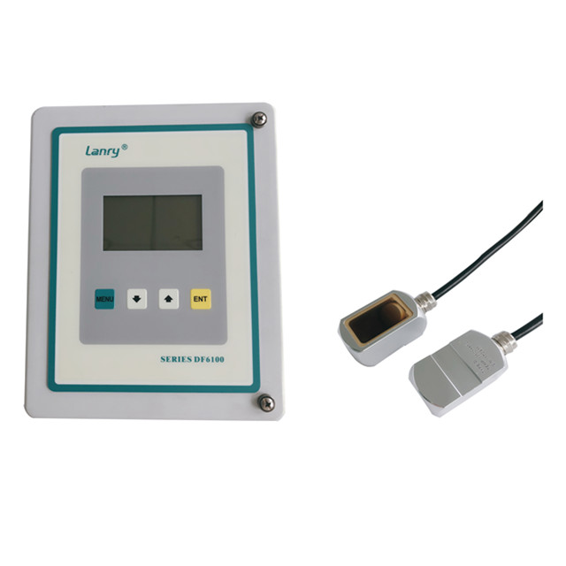 clamp on 4-20mA ultrasonic flow meter for ground water