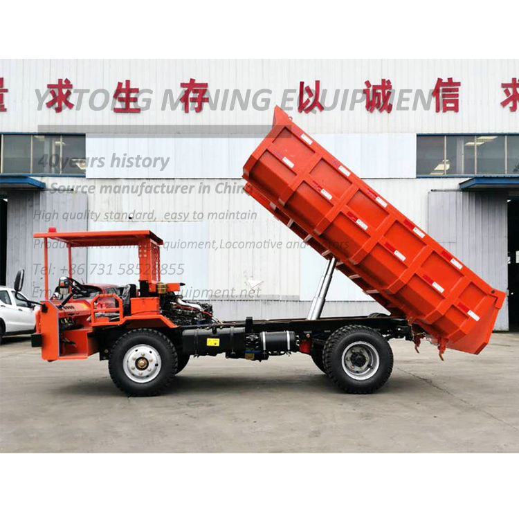 8 Ton Dumper Truck for Tunnel and Mining Construction