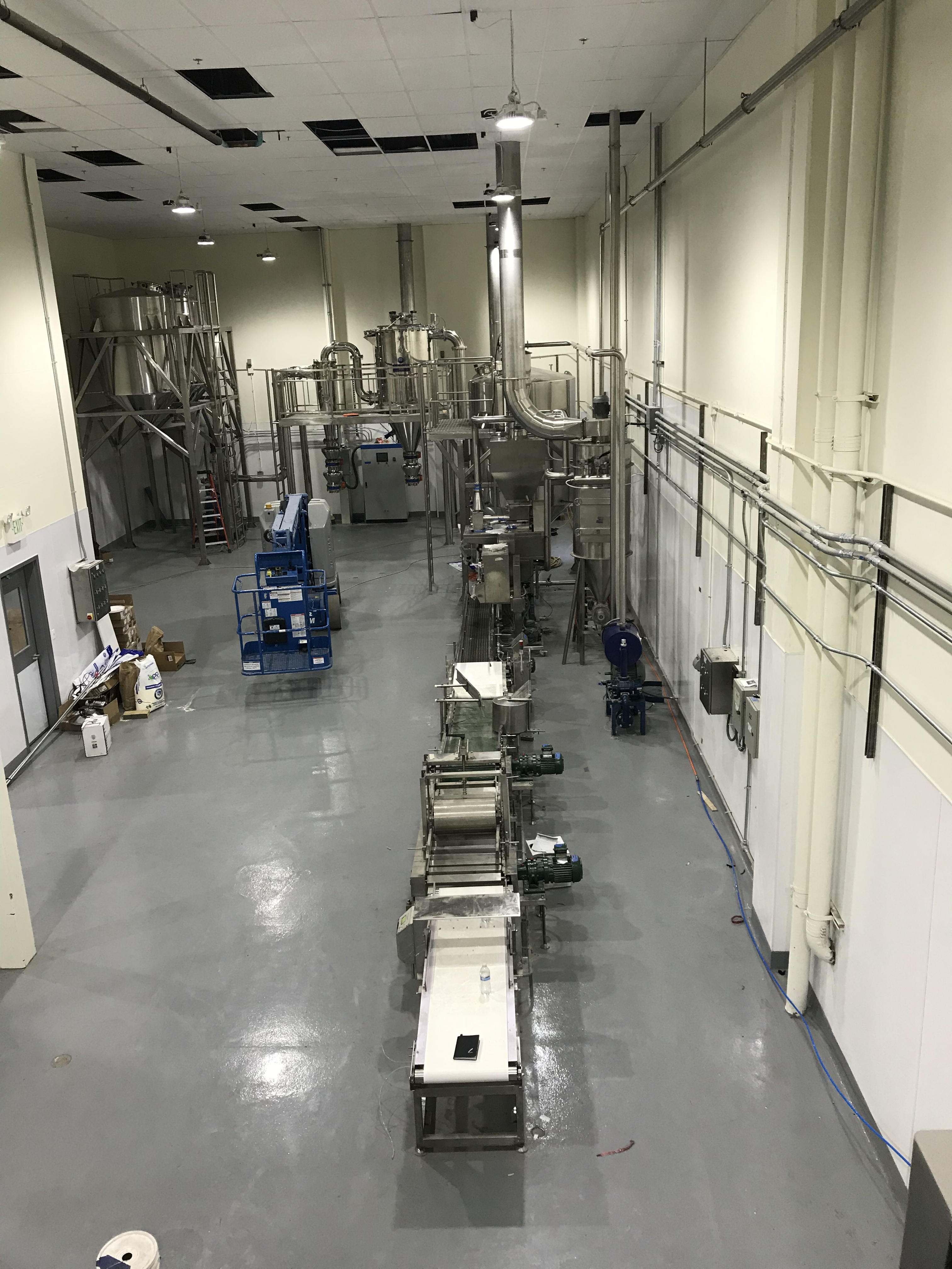 Fully Automatic Packing robot Palletizing Line,fully automatic American protein powder packaging line,无锡航一机械有限公司