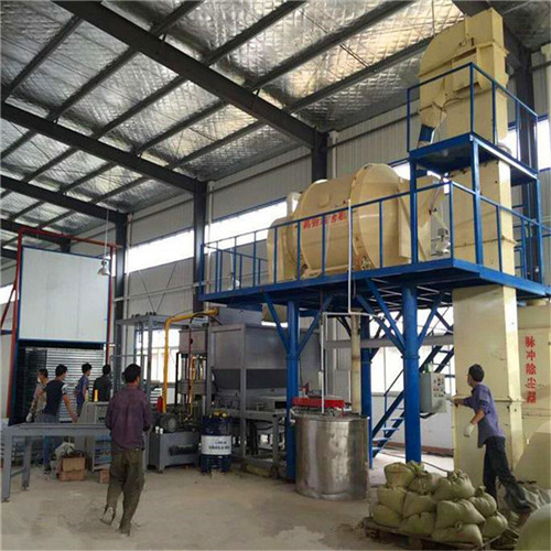 Perlite Insulation Board Production Line / Vermiculite Thermal Insulation Board Making Machinery