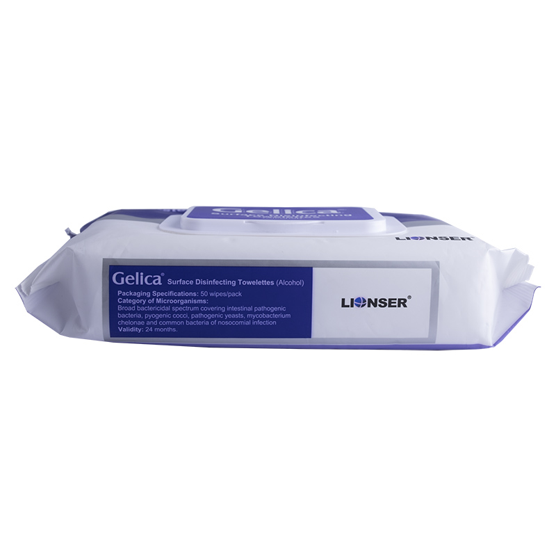 LIONSER SURFACE CLEANING & DESINFECTION WIPES (ALCOHOL)