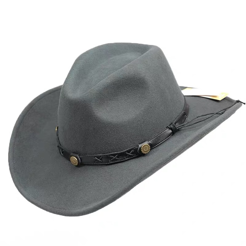 100% wool felt western cowboy hats