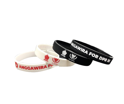 Order Our Personalized Printed Silicone Rubber Wristbands Bulk