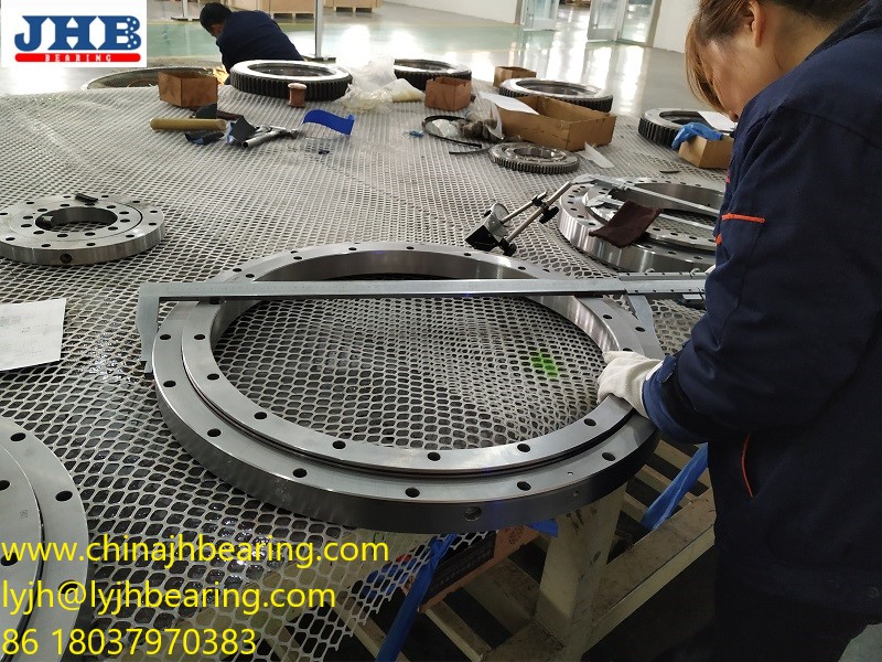 China ball slewing bearing RKS.23 1091 size 1198X984X56mm no teeth for reclainmer  equipment