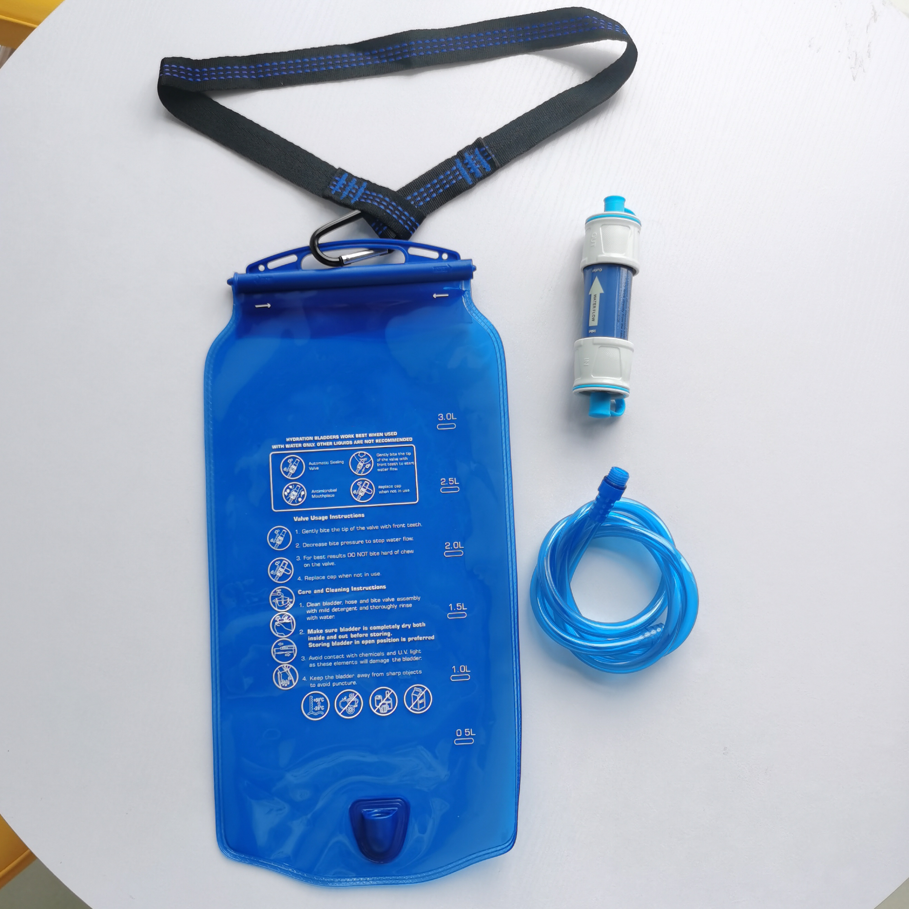 Adventure Life Camping Waterproof Bag Ocean Pack With water filter camping