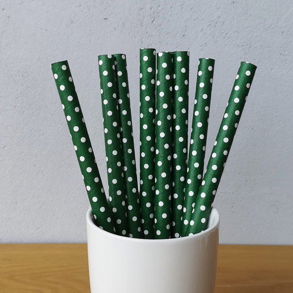 Starbucks Green Paper Straws