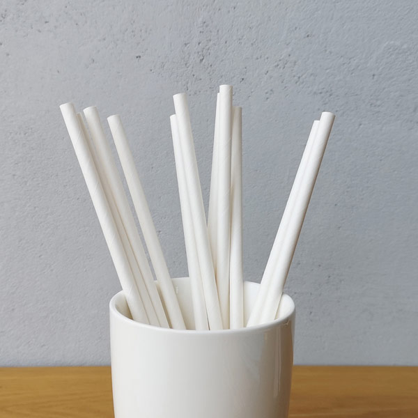 White Paper Straws