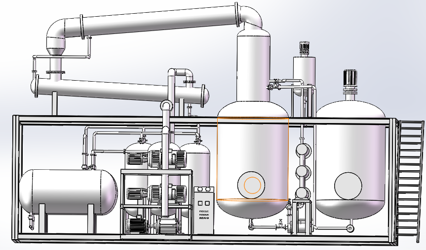 JZC Waste Oil Refinery Plant Distillation Machine Black Engine Oil Filtration Machine Used Oil Purifier