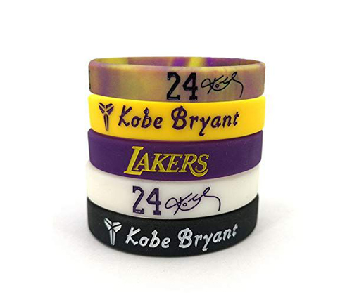 Custom NBA Silicone Rubber Wristbands Wholesale