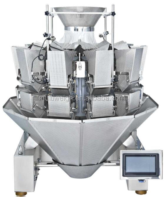 High quality multihead weigher weighing for frozen food 