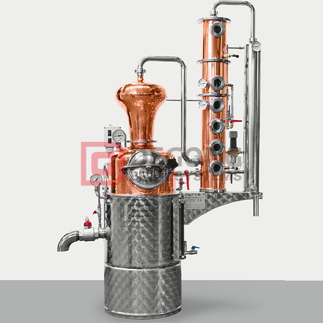 20L-500L Alcohol Distillation Equipment Household Spirits Column Distiller