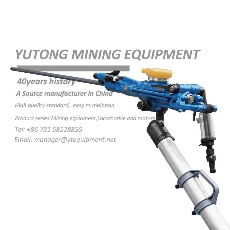 Portable Pneumatic Rock Drill for Metal Mine