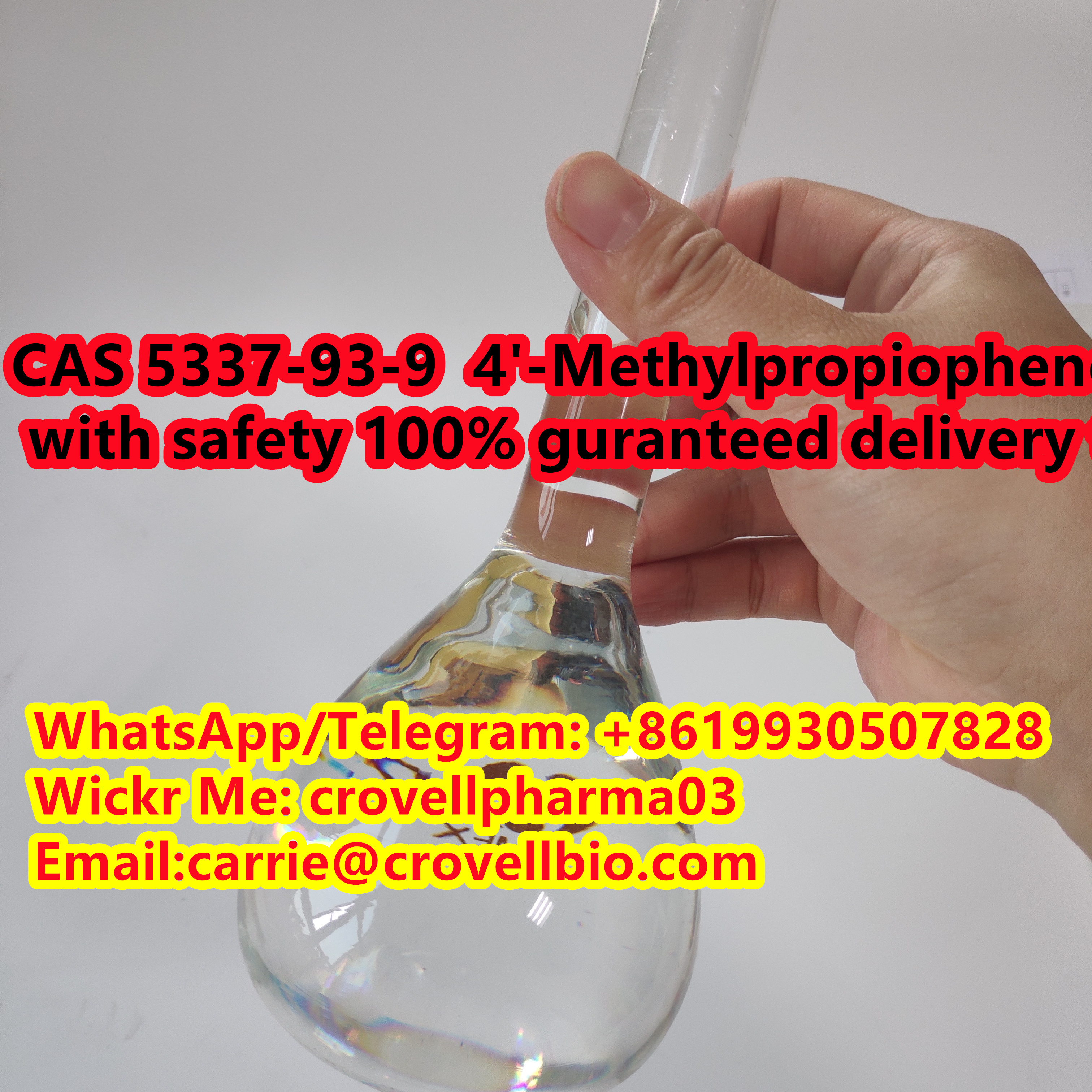 CAS 5337-93-9 4'-Methylpropiophenone WhatsApp/Telegram: 