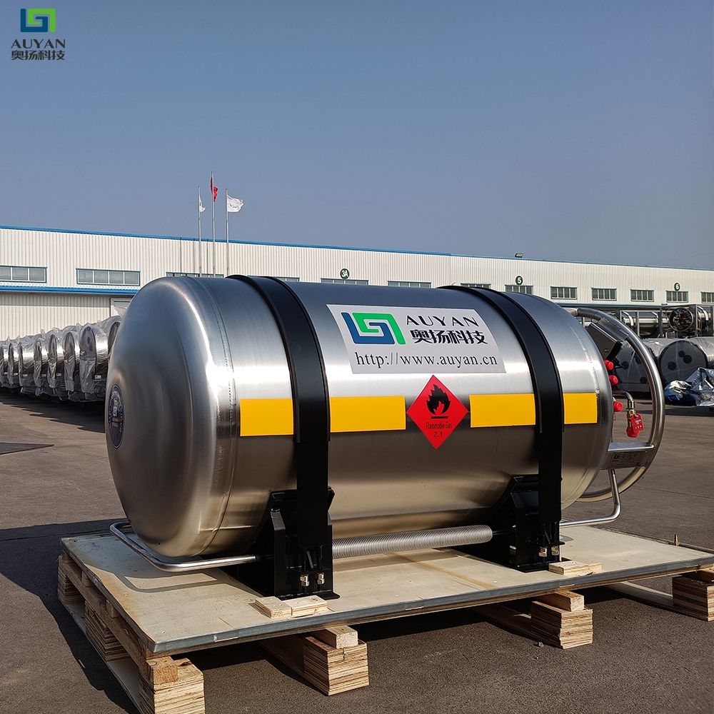 Vehicle Use Stainless Steel LNG Cylinder Supplier Pressure Tank CNG Cylinder