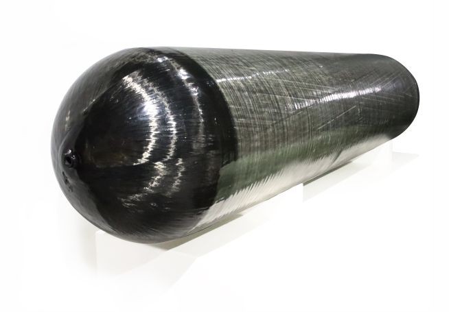 Steel Liner Full-wrapped Composite CNG Cylinder for Vehicles