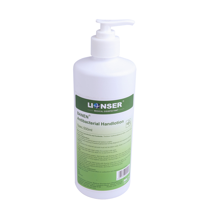 Lionser Antibacterial Hand Sanitizer Gel-Free Alcohol (17 Fl Oz/500ml)