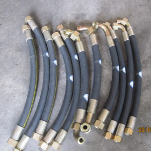 hydraulic rubber hose assembly