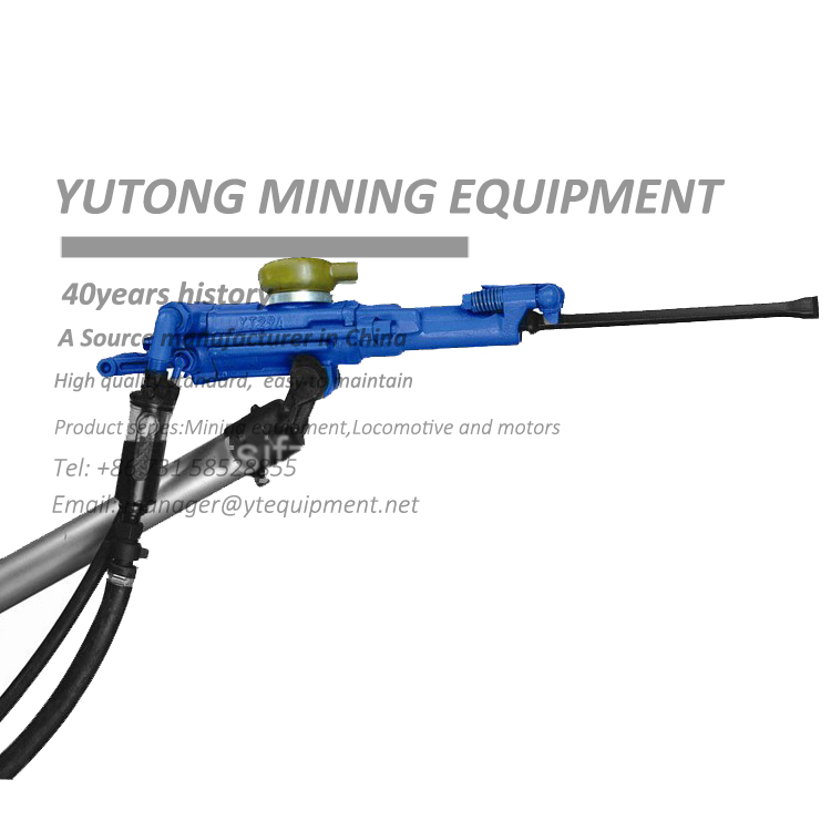 Electric Yt 29 Rock Drill for Mining Tunnel