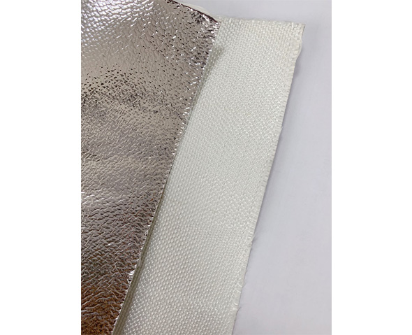 Fireproof Aluminum Coated Fiberglass Fabric