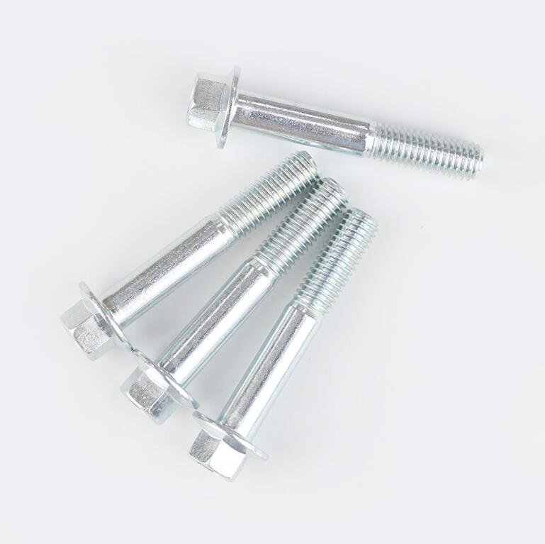 Stainless Steel Half Thread Hexagon Bolts With Flange