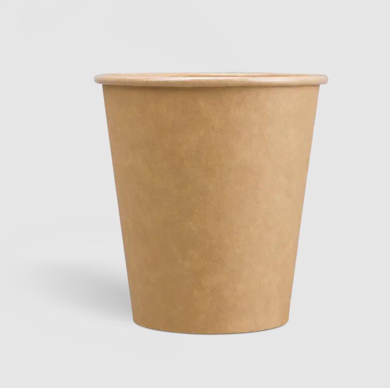10oz PE Coating Single Wall Kraft Coffee Cups