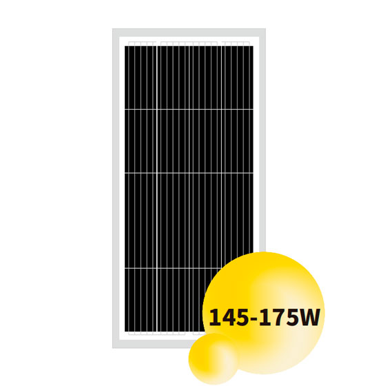 160W Poly Solar Panel With 36 Pieces Solar Cells