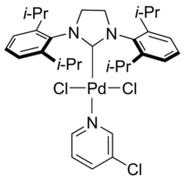 (1,3-Bis(2,6-diisopropylphenyl)imidazolidene) ( 3-chloropyridyl) palladium(II) dichloride