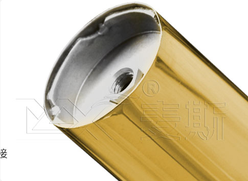 LG-M1 Titanium Golden Queue Barrier Stainless Steel Crowd Control Stanchion Posts
