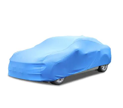 Blue Waterproof Car Sun Shade Cover