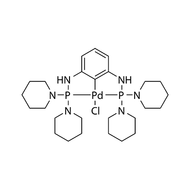 [2,6-Bis[(di-1-piperidinylphosphino)amino]phenyl]palladium(II) chloride