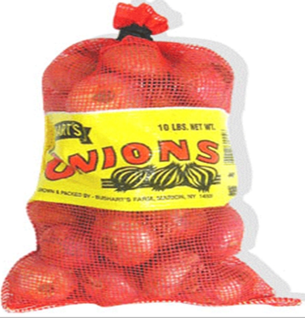 Wholesale Mesh Onion Bags / mesh net bag for onions