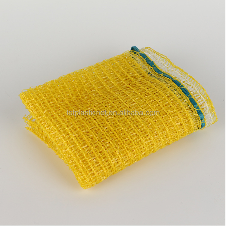 Durable service professional hdpe material raschel mesh bag roll