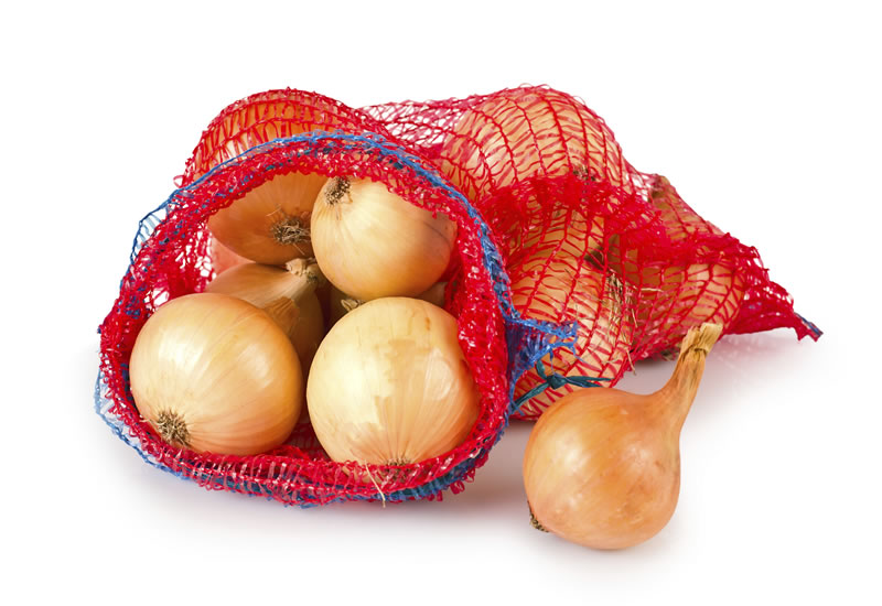 用于土豆的 PE 拉舍尔蔬菜袋，网状农产品袋，