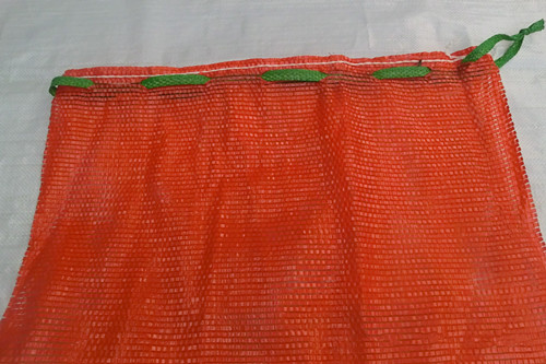 橙色 40 * 70CM 管状网袋，防紫外线聚丙烯网袋