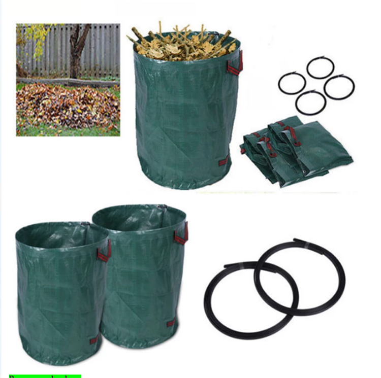 Garden Garbage Bag Storage Leaf Waste Bags / Garden Water leak Proof Fallen Leaf Bag
