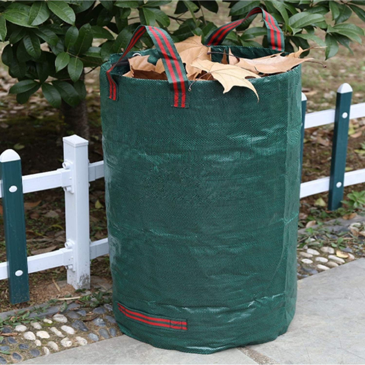 100L Водонепроницаемая многоразовая складная сумка для садовых отходов