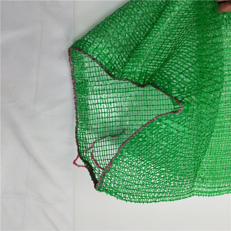PE tubular plastic mesh bag vegetable onion raschel sack packing mesh bag