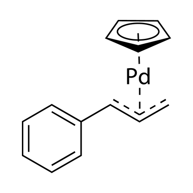 Cyclopentadienyl[(1,2,3-n)-1-phenyl-2-propenyl]palladium(II）