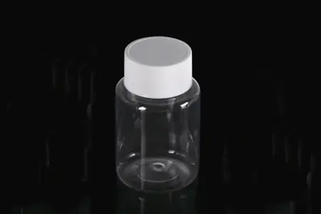 FL001-A 100ml PET Round Reagent Bottle