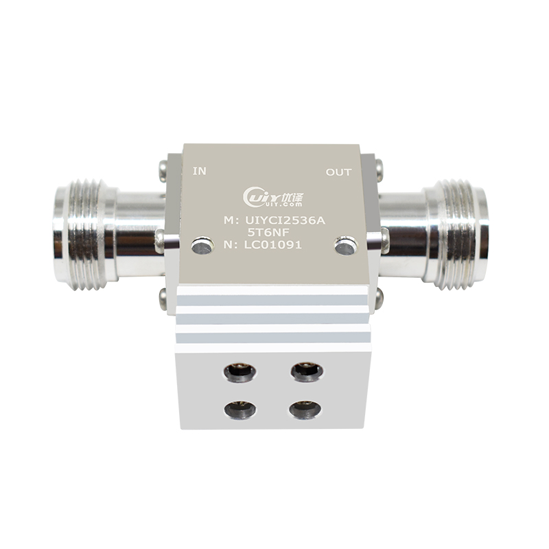 C Band RF Coaxial Isolator 4.0~8.0GHz 0.3dB N