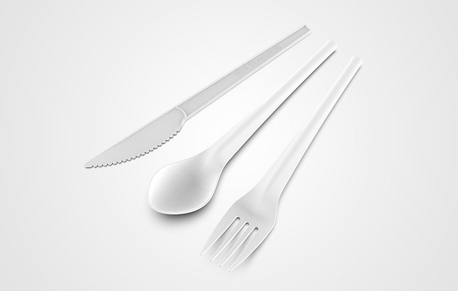 PLA Cutlery for Cupcake