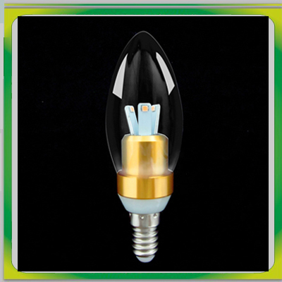 4w 新款LED大功率 蜡烛灯 水晶灯光源 欧洲风格 尖泡 拉尾灯 暖白光