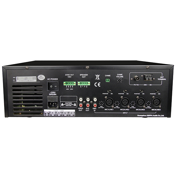 MP7835 2 Zones All-in-one Amplifier