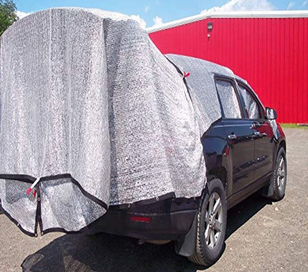 用于汽车和狗 3X3 米的索环铝制遮阳布罩网