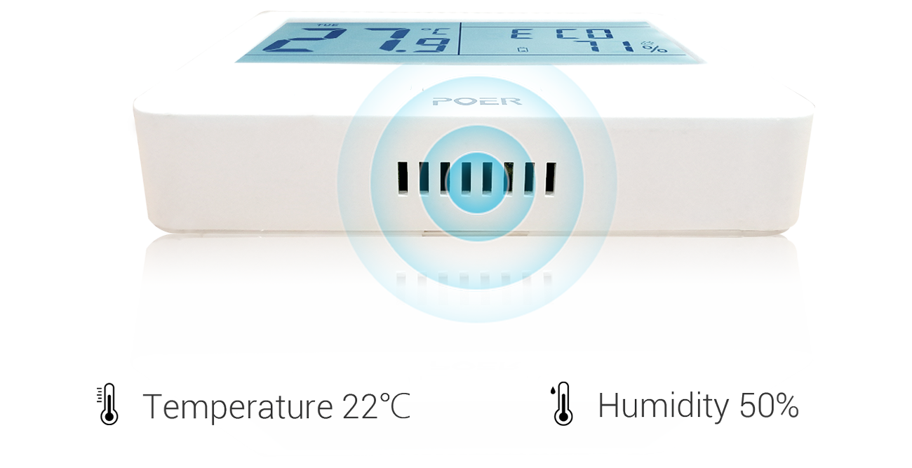 POER PTC10+PTR16 Wireless Thermostat