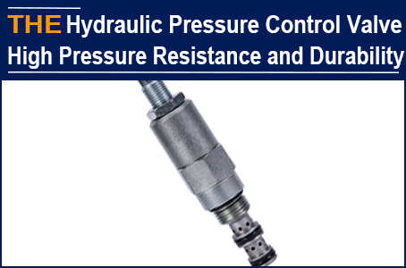 Гидравлический клапан управления давлением имеет высокую устойчивость к давлению с более чем 2 миллионным сроком службы, AAK получил заказ обратно по высокой цене 